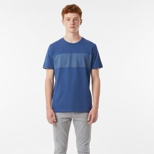 Uniqlo Airism Lounge T Shirt Men's Size M Blue Short Sleeve Crew Neck